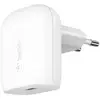 Image de Chargeur Secteur USB C 20W Power Delivery PPS Format Plat et Compact Blanc - Neuf