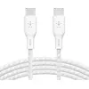 Image de Belkin BOOST CHARGE - Câble USB - USB-C (M) à USB-C (M) - 2 m - blanc