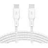 Image de Belkin BOOST CHARGE - Câble USB - USB-C (M) à USB-C (M) - 3 m - blanc