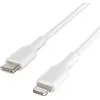 Image de Belkin BOOST Charge Lightning vers câble USB-C 2m blanc CAA003bt2MWH