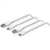 Image de 1x2 Belkin Câble PVC USB-C/USB-A 1m, double p.blanc CAB001bt1MWH2PK