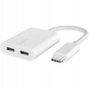 Image de Adaptateur audio et de charge Belkin RockStar USB-C, blanc F7U081btWH