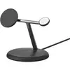 Image de Station de Charge 3-en-1 MagSafe Qi2 15W pour iPhone / AirPods / Apple Watch Noir / Argent - Neuf