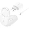 Image de Belkin BoostCharge Casques, Smartphone Blanc USB Recharge sans fil Charge rapide Intérieure - Neuf