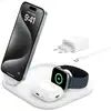 Image de Belkin BoostCharge Casques, Smartphone, Smartwatch Blanc USB Recharge sans fil Charge rapide Intérieure - Neuf