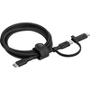 Image de Belkin BOOST CHARGE 2-in-1 Kabel USB-C/Lig.1,5m ws.CAC003hq1.5MWH