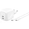 Image de Belkin WCH020KQ2MWH-B6, Intérieur, CA, 2 m, Blanc