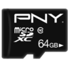 Image de Carte Mémoire MicroSD 64GB Class 10 Modèle Performance Plus 50 Mb/s Noir - Neuf