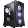 Image de Boitier Moyen Tour ATX Chieftec Hunter 2 RGB avec panneau vitré (Noir) #2POURCENT
