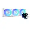 Image de Chieftec CLC-360-RGB-W système de refroidissement d'ordinateur Boitier PC Refroidisseur de liquide tout-en-un 12 cm Blanc - Neuf