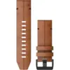 Image de Bracelet Garmin QuickFit 26mm en cuir marron - Neuf