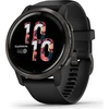 Image de Garmin Venu 2 - 45 mm - noir - montre de sport avec bracelet - silicone - noir