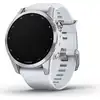 Image de Garmin fenix 7S blanc pierre/argent
