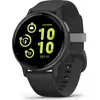 Image de Garmin Vivoactive 5 3,05 cm (1.2") AMOLED Numérique 390 x 390 pixels Écran tactile Noir Wifi GPS (satellite)