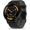 Image de Garmin - 010-02784-52 - Smartwatch - Venu® 3 - noir/gris - bracelet en cuir