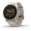 Image de Garmin - 010-02903-40 - Smartwatch - Fenix 8 Sapphire - Bracelets en cuir beige