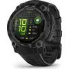 Image de Garmin Instinct 3 - 45 mm, AMOLED avec bracelet interchangeable en silicone 22 mm Smartwatch, Couleur:Noir