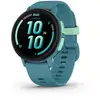 Image de Garmin Bounce 010-03399-02 smartwatche et montre de sport 3,05 cm (1.2 ) AMOLED 43 mm Numérique 390 x 390 pixels Écran tactile Turquoise Wifi GPS (satellite) - Neuf