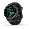 Image de Garmin® Forerunner 570 Montre Intelligente GPS avancée pour Course et Triathlon 42 mm Écran AMOLED Fonctions d'entraînement et de récupération Aluminium Gris Ardoise avec Bracelet Noir translucide en occasion ou reconditionné