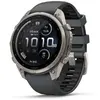 Image de Garmin f nix 9 Pro 3,56 cm (1.4") AMOLED 47 mm Numérique 454 x 454 pixels Écran tactile Titane Wifi GPS (satellite)