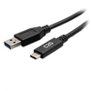 Image de C2G C2G28876 Câble USB USB 3.2 Gen 1 (3.1 Gen 1) USB-C vers USB-A Noir