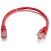 Image de C2G Câble de raccordement réseau Cat6 avec gaine non blindé (UTP) de 3 M - Rouge - Neuf