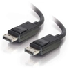 Image de C2G 2m DisplayPort Cable with Latches 4K - 8K UHD M/M - Black Noir - Neuf