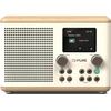Image de Pure Classic H4 Portable Numérique Chêne, Blanc
