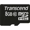 Image de Transcend Premium - Carte mémoire flash (adaptateur microSDHC/SD inclus) - 8 Go - classe 10 - 133x - microSDHC