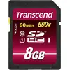 Image de Transcend SDHC 8GB Class 10 UHS-I 600x Ultimate