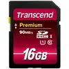 Image de Transcend 16GB SDHC Class 10 UHS-I 16 Go NAND Classe 10 - Neuf