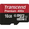 Image de Transcend microSDHC 16GB Class 10 UHS-I 400X