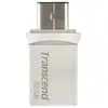 Image de Transcend JetFlash 890 32GB lecteur USB flash 32 Go USB Type-A / USB Type-C 3.2 Gen 1 (3.1 Gen 1) Noir, Argent - Neuf