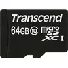 Image de Transcend Premium - Carte mémoire flash (adaptateur microSDHC/SD intégré) - 64 Go - UHS Class 1 / Class10 - 300x - microSDXC UHS-I