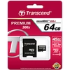 Image de Transcend TS64GUSDXC10 mémoire flash 64 Go MicroSDXC NAND Classe 10 - Neuf