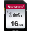 Image de Transcend 300S - Carte mémoire flash - 16 Go - UHS-I U1 / Class10 - SDHC UHS-I