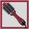 Image de REVLON RVDR5279UKE - Seche- cheveux Volumisant Titane - Brosse ovale - Technologie Ionique - Picots mixtes - 3 reglages de chauf - Neuf