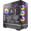 Image de Antec C7 ARGB, support GPU RTX 40, 4 ventilateurs ARGB PWM de 120 mm inclus, refroidissement vertical, Type-C 10 Gbit/s, panneaux avant et latéraux en verre trempé sans jointure, support de radiateur en occasion ou reconditionné