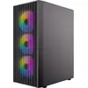 Image de Boîtier Mid-Tower Antec AX27 RGB Elite ATX en verre trempé avec ventilateurs RGB