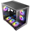 Image de Boîtier PC ANTEC CX M3 ARGB, format Mini-Tower microATX, couleur noire