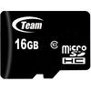 Image de Team Group Micro SDHC Class 10 16G, 16 Go, MicroSDHC, classe 10, 20 Mo/s, 16 Mo/s, noir