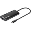 Image de MANHATTAN USB -C 3.2 Gen 1-Adapter,HDMI,USB,USB-C-PD,RJ45,SD