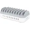 Image de MANHATTAN Station de recharge USB 10 ports 120W blanc/gris