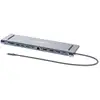 Image de Manhattan 190305 replicatore di porte e docking station per laptop Cablato USB 3.2 Gen 1 (3.1 Gen 1) Type-C Argento - Neuf