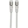 Image de Intellinet - 317139 Rj45 Câble Réseau, Câble Patch Cat 6a S/ftp 1.50 M Gris Feuille De Blindage, Blindage Par Tresse, Sans Halogène 1 Pc(s) X053921