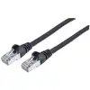 Image de Intellinet Câble patch réseau Cat6A, 5 m, noir, cuivre, S/FTP, LSOH/LSZH, PVC, RJ45, contacts plaqués or, anti-accroc, avec manchon, garantie à vie - Neuf
