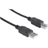 Image de Câble Usb Usb 2.0 Usb-a Mâle, Usb-b Mâle 5.00 M Noir 337779 R213061 - Manhattan