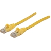 Image de INTELLINET Câble patch RJ45 U/UTP Cat6 5.00m protection de levier jaune