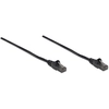 Image de INTELLINET Câble patch RJ45 U/UTP Cat6 10m protection de levier noir