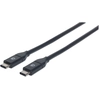Image de Manhattan 353526 Manhattan USB Kabel 3.1 C -> C St/St 1.00m 3 A schwarz